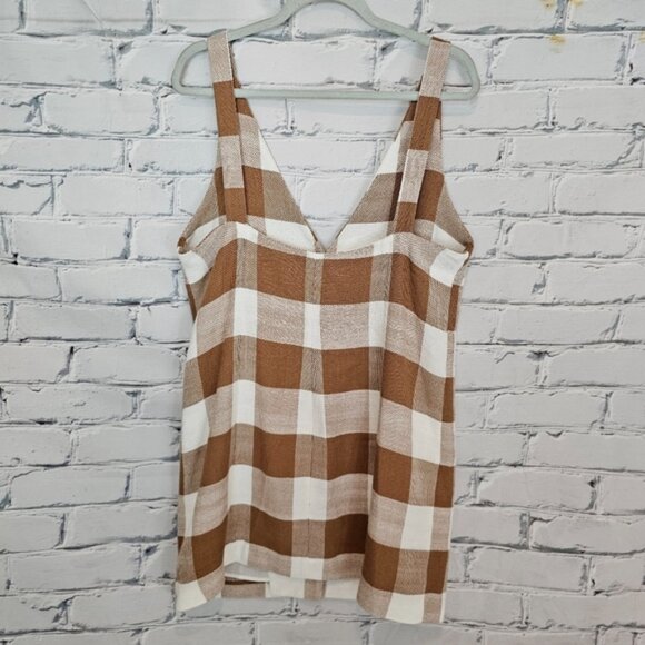 Staud Samuel Check Mini Dress - Picture 3 of 7